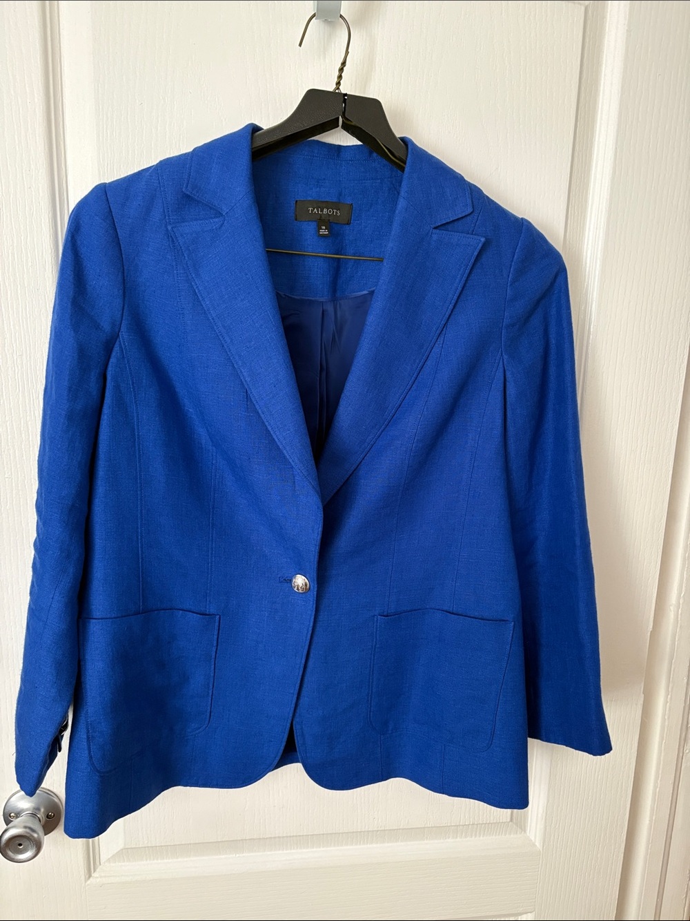 Talbots Cobalt Blue Women's Blazer